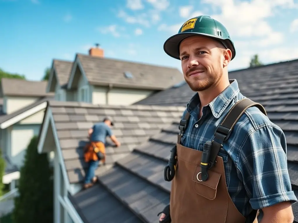 Roof repair completed